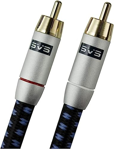 SVS SoundPath RCA Audio Interconnect Subwoofer Cable - Each (8 Meter)