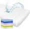 WhizProducts Spannbettlaken mit integriertem Matratzenschoner 70 x 140 cm (Weiß) für Babybett