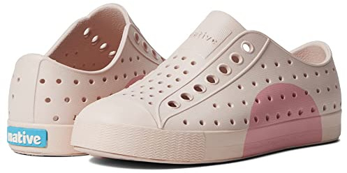 Native Shoes Women's Jefferson Water Shoe, Powder Pink Powder Pink Circle, 22.0 cm