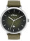 s.Oliver Armbanduhr Herren Quarzuhr analog, mit Nylon Armband, Grün, 3 bar wasserfest, Kommt in Uhren Geschenk Box, 2034602