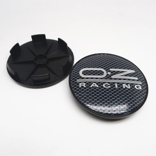 BLAFT 4 Stück Nabendeckel für OZ O.Z Racing 68MM, Sonnenschutzmittel Wasserfest Staubdicht Auto-Radnabenkappe Radnabenkappen, Radnabenabdeckung Auto Zubehör,B