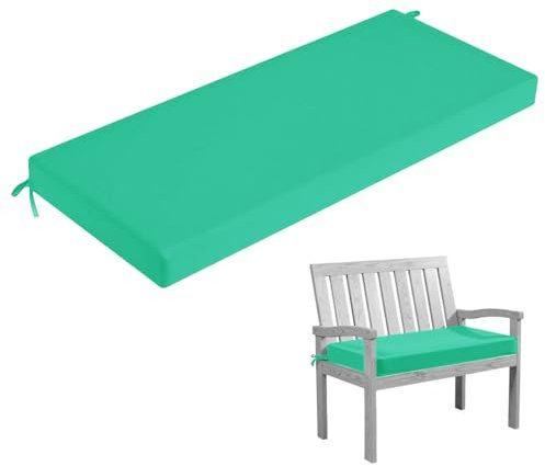 HJZPWB Cojin Banco Exterior Antideslizante Cojines para Banco Desenfundable Colchoneta Banco Jardin Comodidad Cojines Banco Exterior Jardin Lavable Cojin para Banco,M,40 * 40 * 5cm
