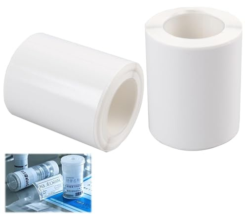 KATASYMBOL T50M Pro - rullar med vattentäta självhäftande termiska etiketter, 50 mm x 80 mm, 80 etiketter per rulle, temperaturbeständig