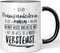 JUNIWORDS Tasse, Ich Bin Praxisanleiterin, ich löse Probleme, von denen du Nicht weißt, DASS du Sie hast, auf eine Weise, die du Nicht verstehst, Schwarz (5016401)
