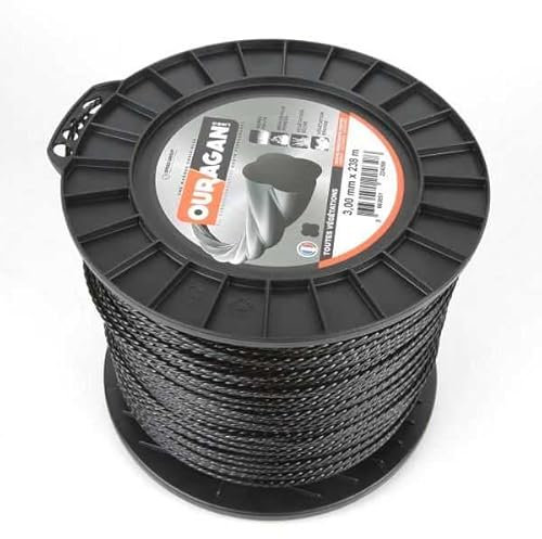 Matijardin - Fil débroussailleuse Ouragan 3 mm x 238 m Spirale Bobine