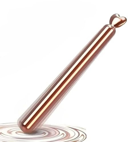 Qhysin Bullet Vibration für Sie G Punkt Klitoris Nippel Stimulation Leise und Stark Mini Vibratoren mit 10 Vibrationsmodi Sexspielzeug für Frau Paare Tragbare Klein Massagestab Anal Vibrator（Gold）