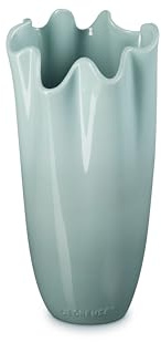 Le Creuset Stoneware Iris Vase, 12, Sea Salt