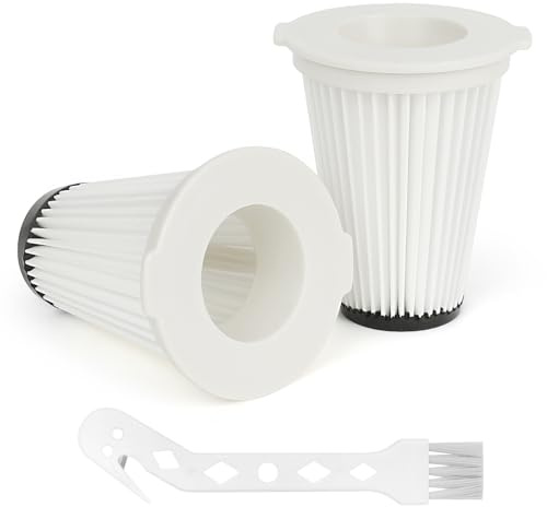 2 Stück Filter für Einhell TE-SV 18 li, Waschbarer Staubsauger Filter passend für Einhell Akku-Stielstaubsauger TE-SV 18 Li
