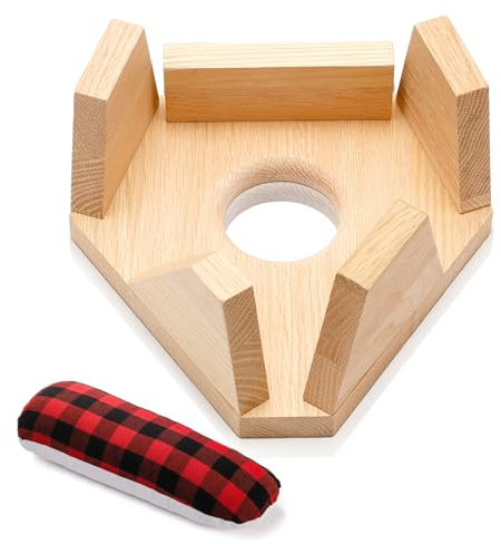 Kathfly Wooden Tailor Ham Holder tailors ham for Iron Pressing Seams Sewing Curved Clothing Areas