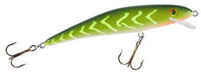 Balzer Matze Koch Zander Wobbler UV Booster 11cm 11g Flachläufer, Farbe:Pike