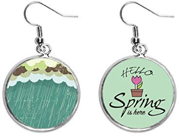 mer schéma météorologique nuage Pendentif décoratif saison printemps boucles d'oreilles bijoux