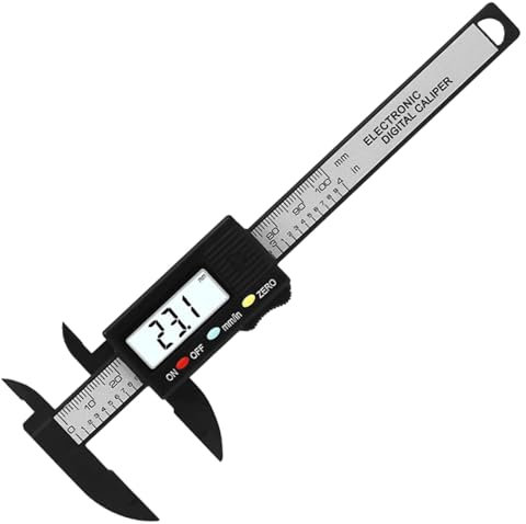 Vernier Tool Set - Stainless Steel Calipers Tools | Professional Metal Digital, Small 0-100mm Measuring Tool, Electronic Vernier Tool, Inch Millimeter, For Jewelry Measurement