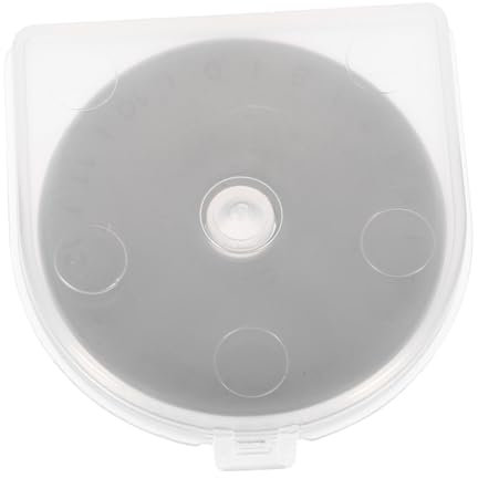 DOITOOL 2 Series Cuchillo De Tela Giratorio Cortador Acolchado Reemplazo Cuchillo Giratorio Hojas Herramienta De Corte Rotativa Cuchillas Para Álbumes De Recortes -7 Plata 10 Piezas*2