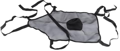 Pilipane Grembiule da allevamento anti coppia, protettivo, traspirante, resistente all'usura che dura a lungo dopo le capre di pecora (nero)