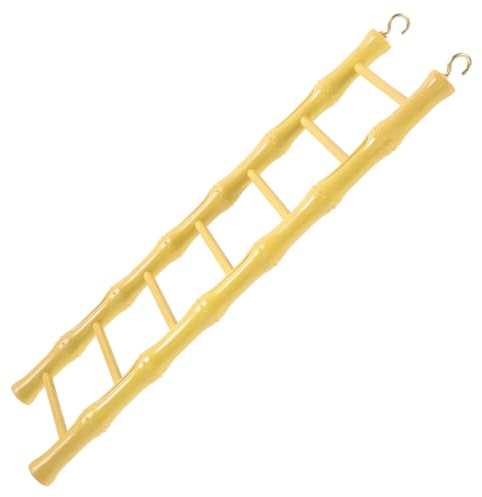 FIXOSHEE Scala per Pappagalli e Criceti in Plastica 85X295 CM Giocattolo per Arrampicata e Addestramento Supporto da Appendere per Gabbie di Uccelli e Piccoli Animali
