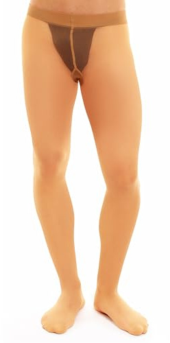 GLAMORY Classic 20 Collants pour hommes Maquillage du teint 4XL
