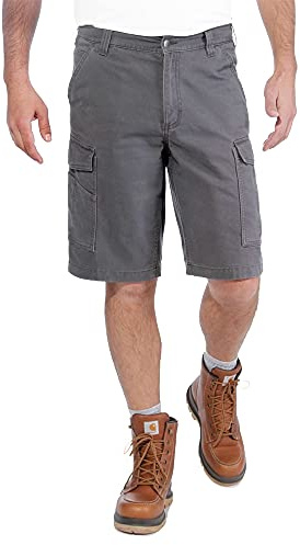Carhartt Men's Relaxed 11 Rigby Cargo Short, Shadow, W38