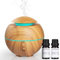 Simpeak Aroma Diffuser 180ml, Duftöl Diffuser USB Raumduft Diffuser für ätherische Öle mit Rose Essential Oil+Rosemary Essential Oil, LED Ultraschall Diffuser Luftbefeuchter für Zuhause Büro