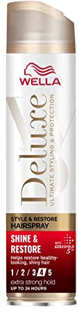 Wella Deluxe Shine & Repair Hairspray, 250ml