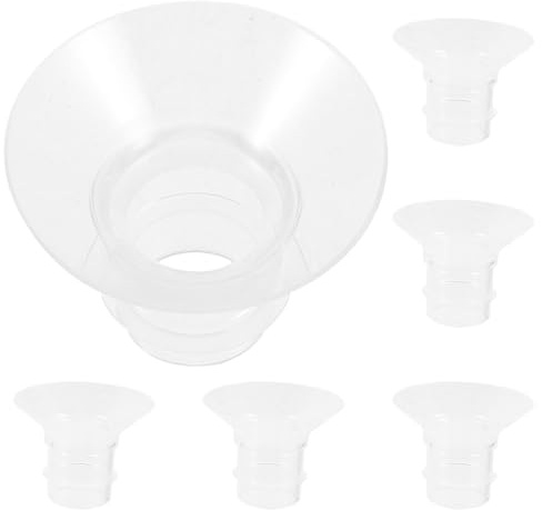 HAMPPLIES 5 Inserts De Bride Pour Tire-lait, 13 Mm à 21 Mm, En Silicone, Compatibles Portables Et Électriques, Confortables, Pratiques, Pour Allaitement Maternel