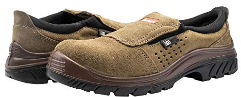 Bellota 7222744S1P - Zapatos para hombre y mujer Non Metal con diseño tipo deportivo sin cordones, marrón, 44 eu