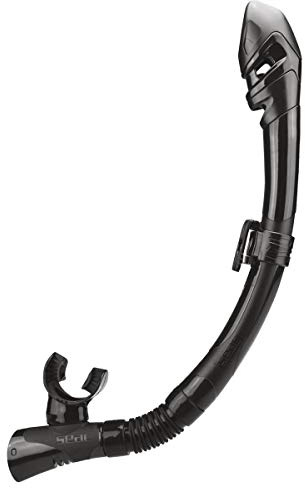 Seac 0840032003520 a Fast Tech Dry Adulti Immersione e boccaglio da Snorkeling, Nero