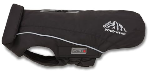 Wolters Skijacke Dogz Wear für Mops & Co., Größe:36 cm, Farbe:schwarz