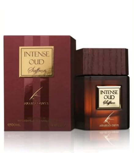 Paris Corner Intense Oud Saffron Eau de parfum unisexe 100 ml Parfum arabe Rose et safran