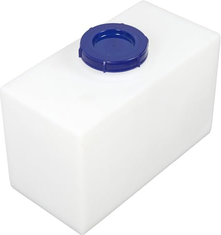 MasYosh Vattentank för husbil, 5 gallon LLDPE-material med stor kapacitet utan svetsutrymme och 100 mm stor diameter ingång, för husbil, släpvagn,