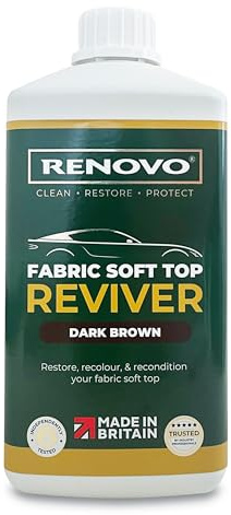 Renovo Restaurador de Capota de Lona, Marrón, 1 Litro