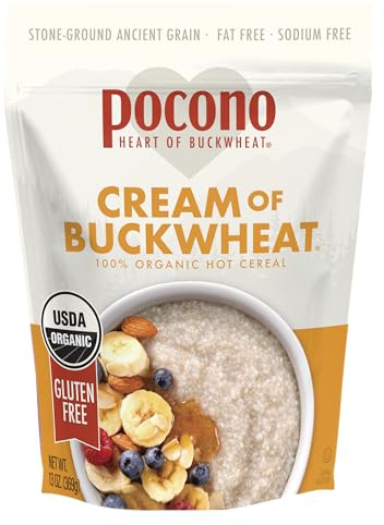 Pocono Organic Cream of Buckwheat Cereal (3x13 oz.)