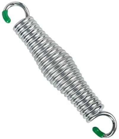 Ynnhik Muelles oscilantes Resistentes y Resistentes, Muelle para Porche Inoxidable de aleación cromada, Muelle Multiusos para Sacos de, lámparas de terraza, Columpios
