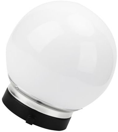 Mjuk Ljuskula 15 Cm, Slitstark Legering och Plastmaterial, Jämn 360 Graders Belysning, Lämplig för Porträttfotografering, Tillbehör för Studiogenomskinlig Fotografering, ca. 252g