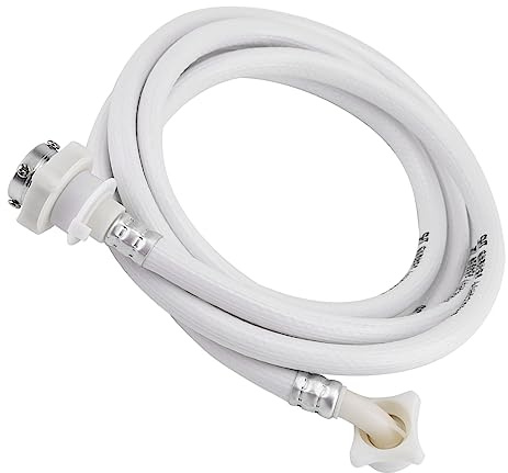 KIMISS Tubo di Ingresso per Lavatrice per Lavatrici Portatili - Tubo di Collegamento dell'acqua in PVC Extra Resistente Lungo (3 metri / 9,84 piedi)