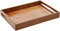 Continenta Walnut Wood 4210 Schneidebrett Walnuss Holz mit Edelstahl Schublade, Dunkelbraun