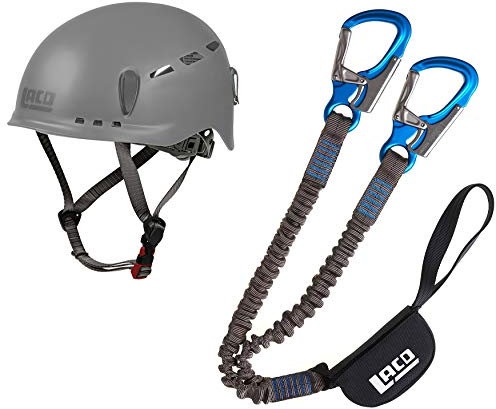 LACD Klettersteigset Pro Evo 2.0 + Helm Protector 2.0 Phantom