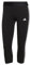 adidas Damen Essentials 3-Stripes 3/4 Length Leggings, Black/White, XS