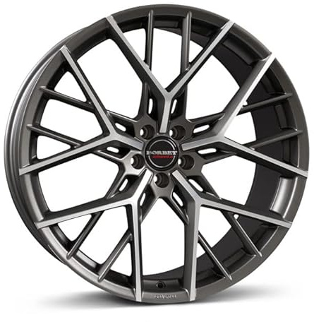 Borbet BY llanta 8x18 ET34 5x120 compatible con BMW 1er 2er 3er 4er 5er X1 X3 X4 Z3 Z4