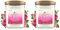 Glade Extra Large Scented Candle, Home Décor Jar Candle Infused with Essential Oils, 85 Hour Burn Time, Wild Rose Petals, 454g (Pack of 2)