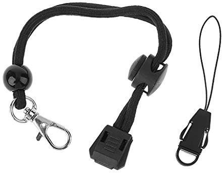 Osdhezcn Lanyard Adjustable Outdoor Bottle Phone Kit Lanyard Flashlight Strap Torch Anti-lost Outdoor Tool Lighting Table Lamp Desk Lamp Ball Clip Cupboard Projector Night Light