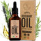 Olio al Rosmarino per Capelli Stimola la Crescita e Previene la Caduta Rinforzante con Lino e Biotina Nutre il Cuoio Capelluto Secco Infoltisce Ciglia e Sopracciglia Made in Italy 100%