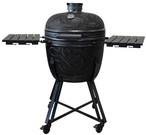 Barbecook Barbacoa Kamado Kamal 2.0 Grill, ahumar, Vapor, Asar, Mat Extra Grande, 138x84x123cm