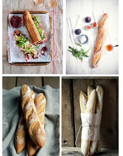 ULTECHNOVO 1 Pz portapane cremagliera Telaio da forno antiaderente mini Baking vassoi teglia francese teglia con divisori pane francese piccole teglie per la cottura teglia per baguette D'oro