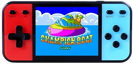 HLF 3 Pouces Console de Jeux Portable pour Enfants 240 Jeux Rétro 32bit Compatible TV Jeux électroniques pour l'intérieur l'extérieur et Les Voyages pour Un Anniversaire ou Noël