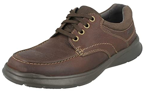 Clarks Cotrell Edge, Oxford Hombre, Marrón Brown Oily, 46 EU