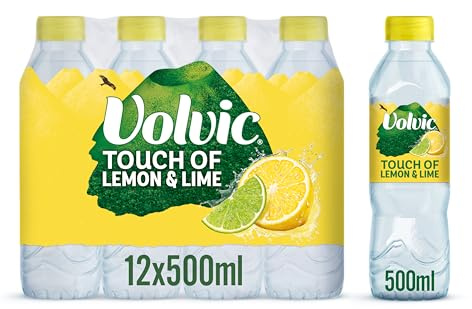 Volvic Touch of Fruit Water Bottle Lemon 500ml Ref 122441 Pack 12 151200
