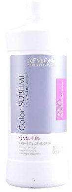 Revlon, Revelador para tintes de pelo (Vol. 4.5%) - 900 ml.