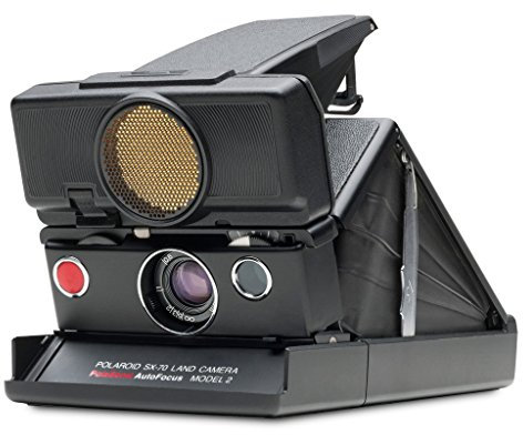 Polaroid Originals 4699 SX-70 Autofocus Camera - Black