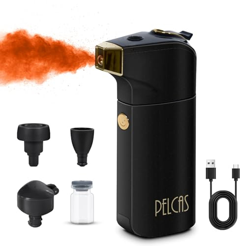 PELCAS kit de aerógrafo de base líquida Micronano aerografo con compresor profesional inalámbrica aerografo pintura de mano recargable aerografo para uñas maquillaje Cara Cuello Cuerpo