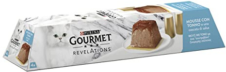 GOURMET Revelations Cibo Umido per Gatti Adulti Mousse 24 Confezioni da 57g
